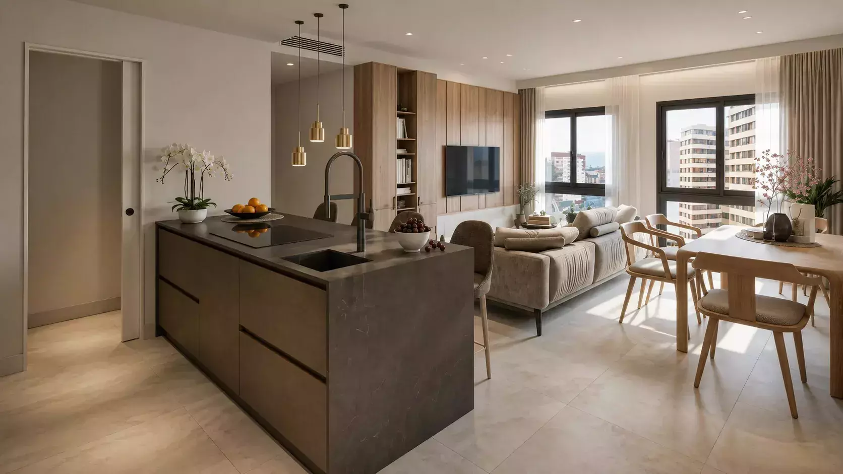 Malaga Centrum Kitchen